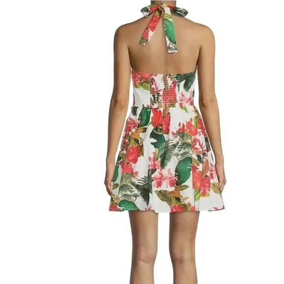 NWT Gianni Bini Charlotte mini floral print dress‎ - Picture 2 of 12